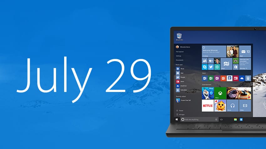 And the Release Date for Windows 10 Is...