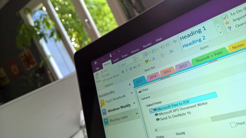 Windows 10 Tip: Print to PDF