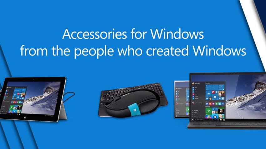 Microsoft Announces PC Accessories for Windows 10