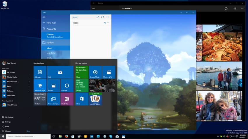 Some Thoughts About Windows 10 and the Future