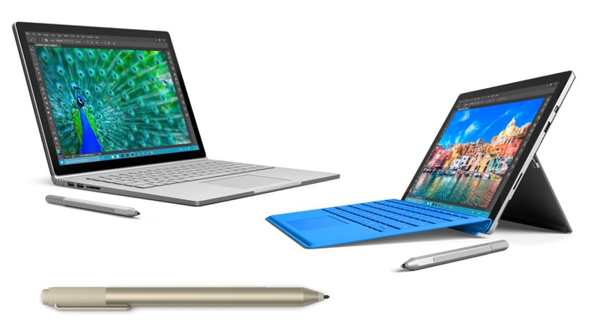Most Powerful Surface Book and Pro 4 Models Now Available, Alongside a Gold Surface Pen