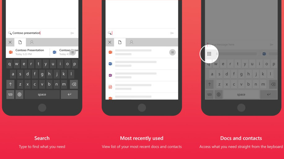 Microsoft Brings Its Hub Keyboard to iOS