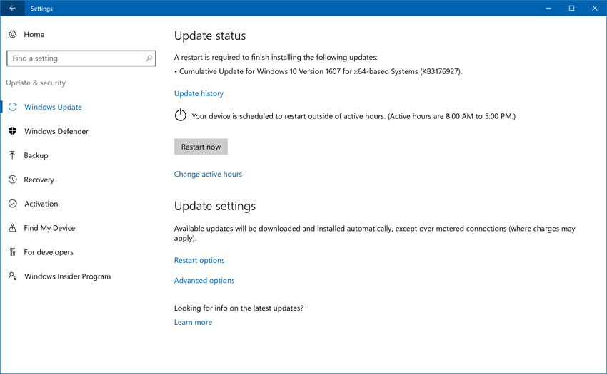 Microsoft Delivers a Second Cumulative Update for Windows 10 Version