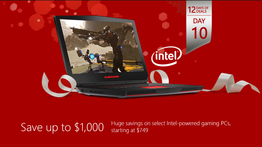12 Days of Deals, Day 10: Select Gaming PCs for Up to $1000 Off