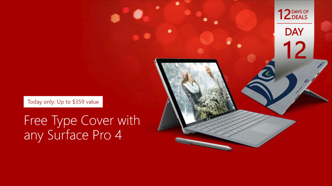 12 Days of Deals Winds Down with Surface Pro 4 Sale