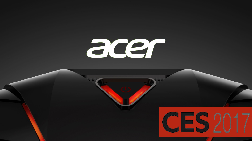 CES 2017: Acer Announces New Gaming PCs