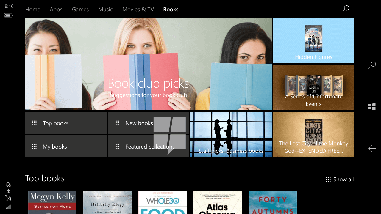 Microsoft is Finally Bringing an E-Book Store to Windows 10