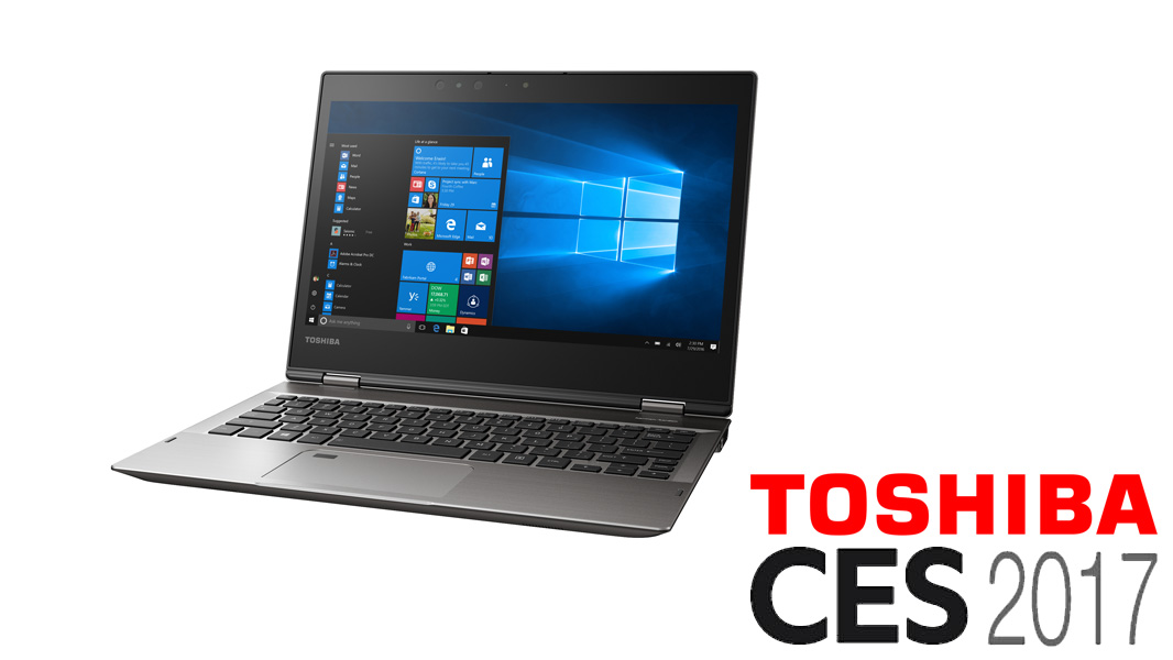 CES 2017: Toshiba Announces Portégé X20W 2-in-1 PC