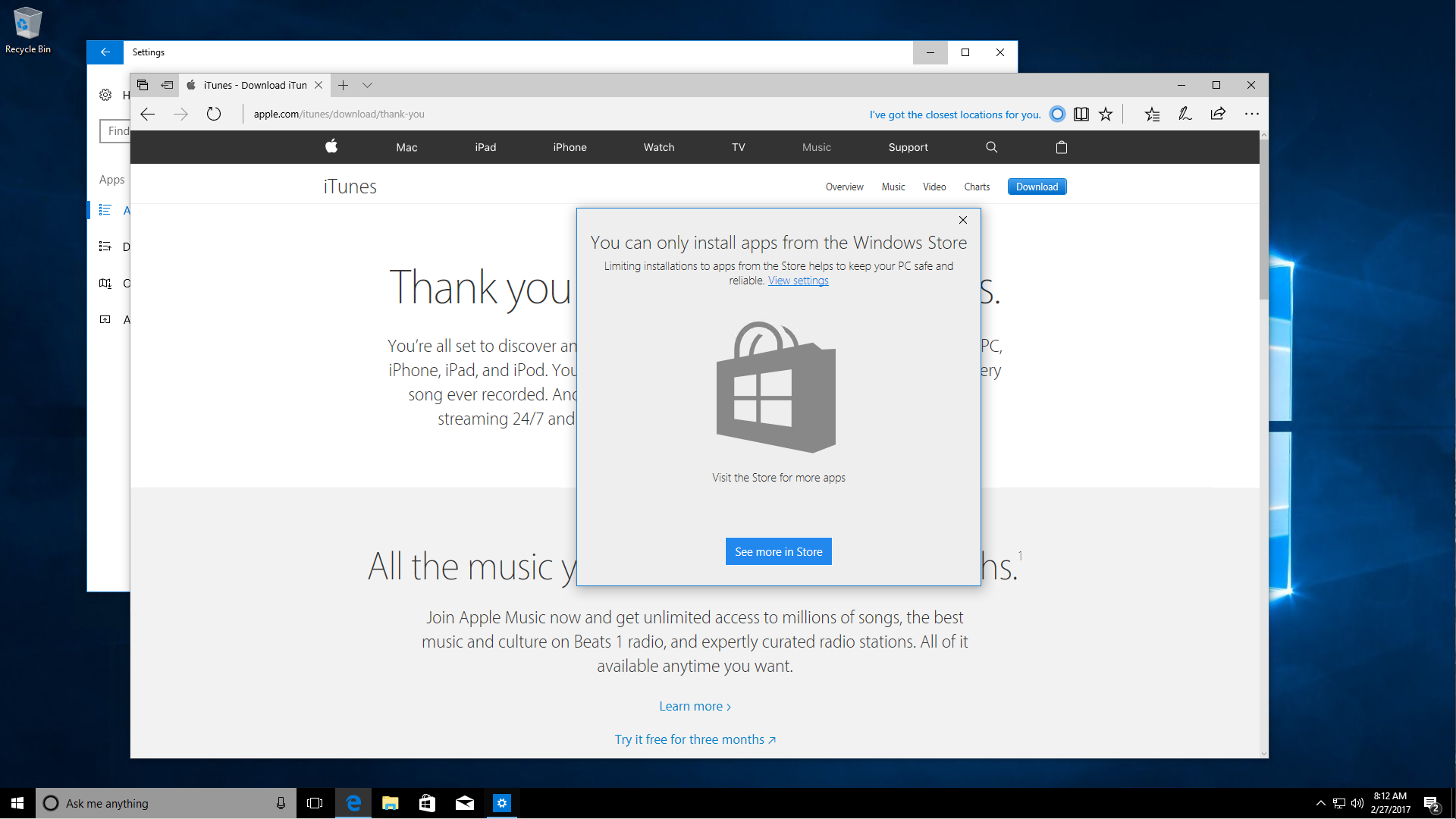 New Windows 10 Feature Blocks Desktop Apps