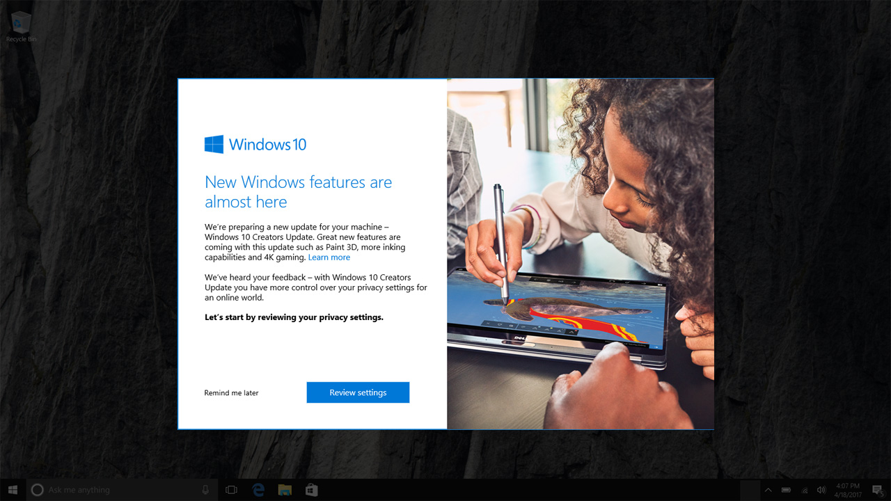 Microsoft: "Seamless" Rollout of Creators Update to Take "Several Months"