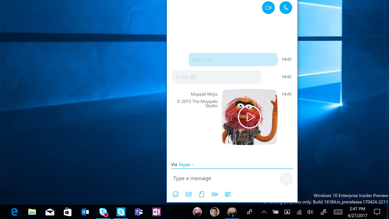 Latest Windows 10 Insider Preview Build Arrives with My People