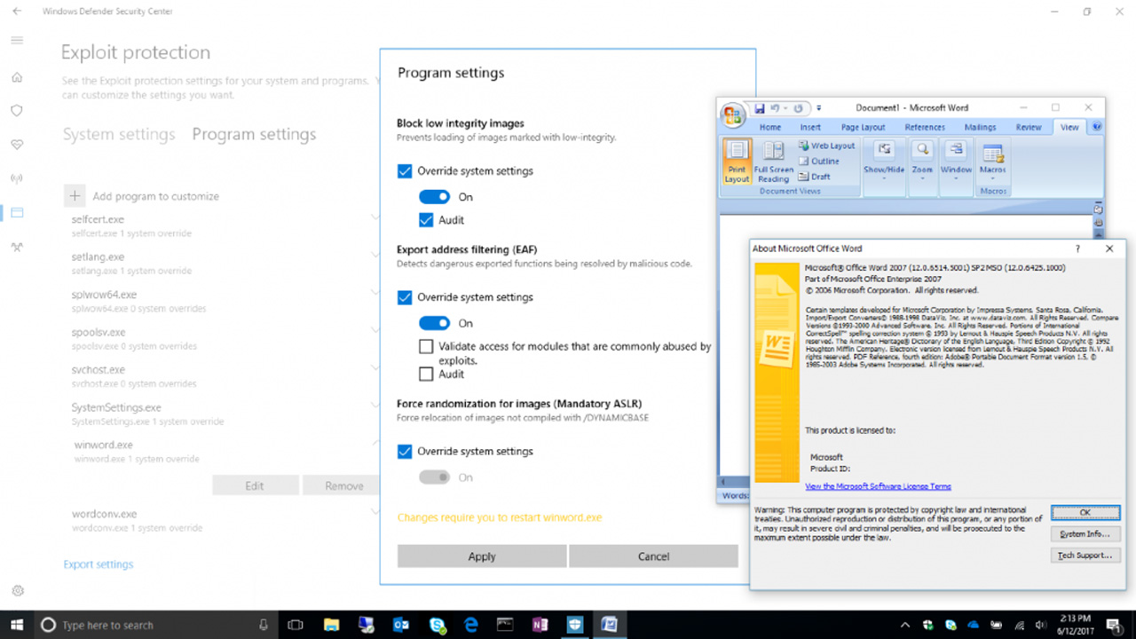 Windows 10 Insider Preview Build 16232 Adds Enterprise Security Features