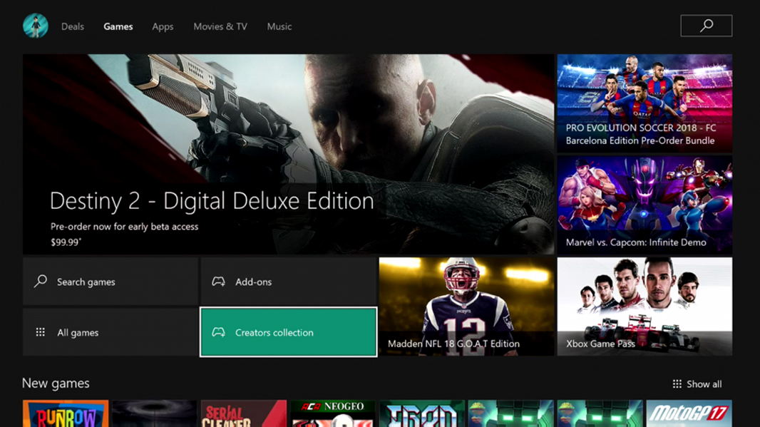First Xbox Live Creators Program Games are Now Available
