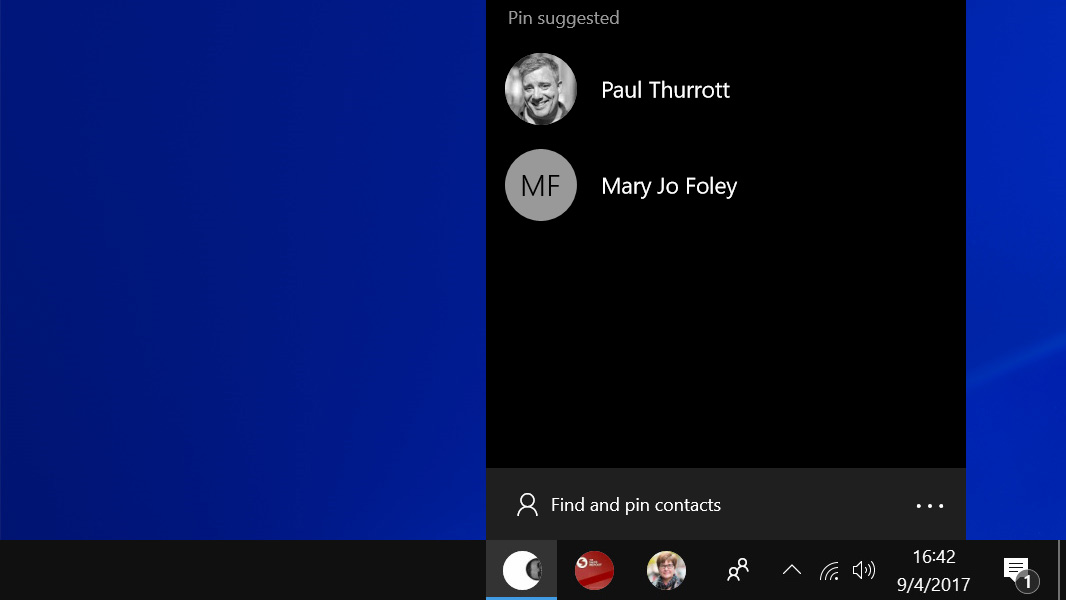 Fall Creators Update Feature Focus: My People