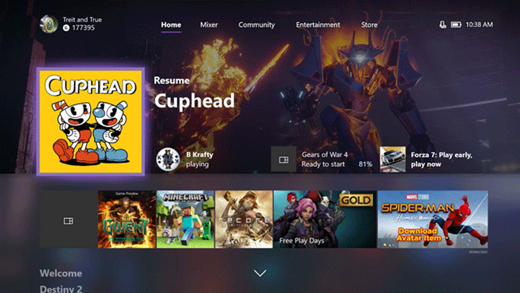 Microsoft Delivers the Fall Update for Xbox One