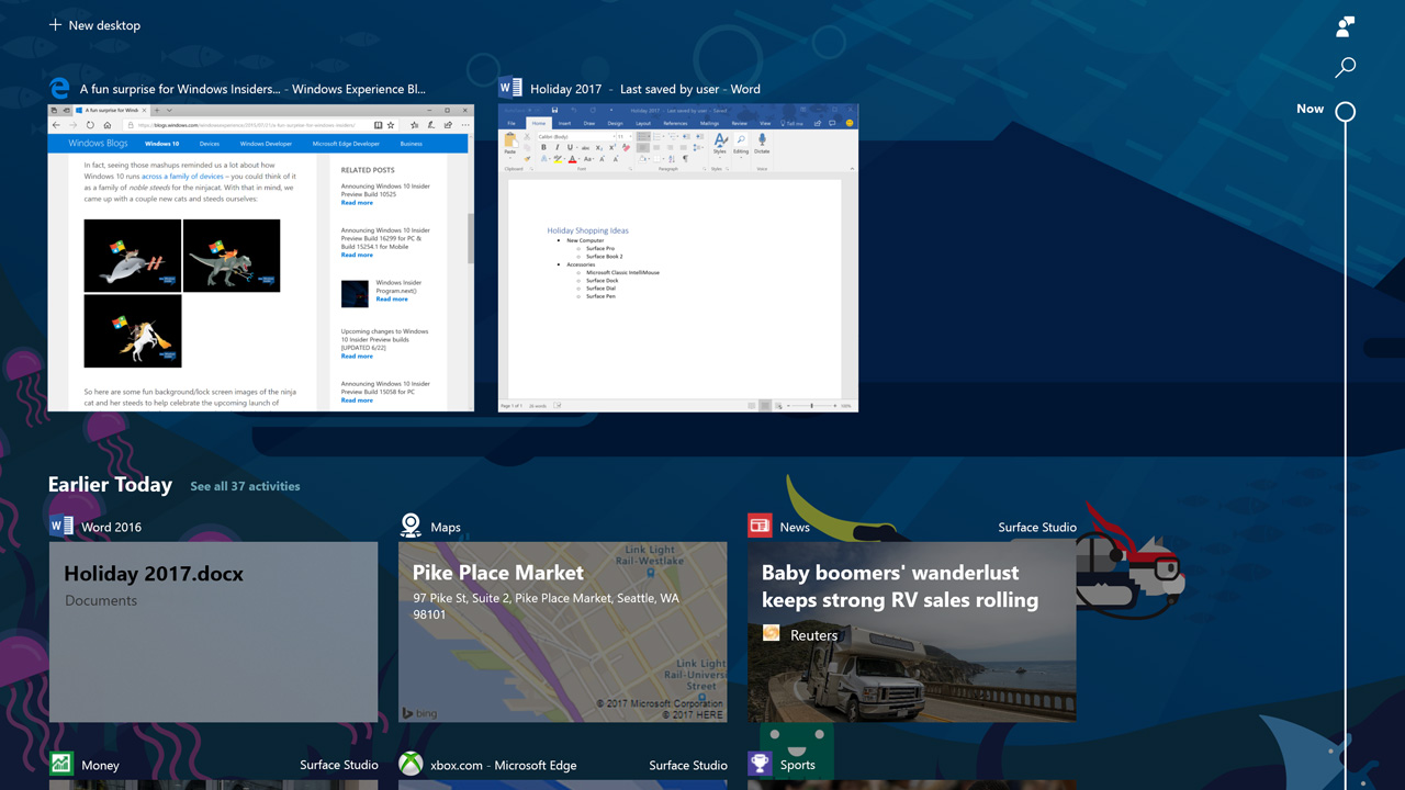 Mining Redstone 4: Timeline