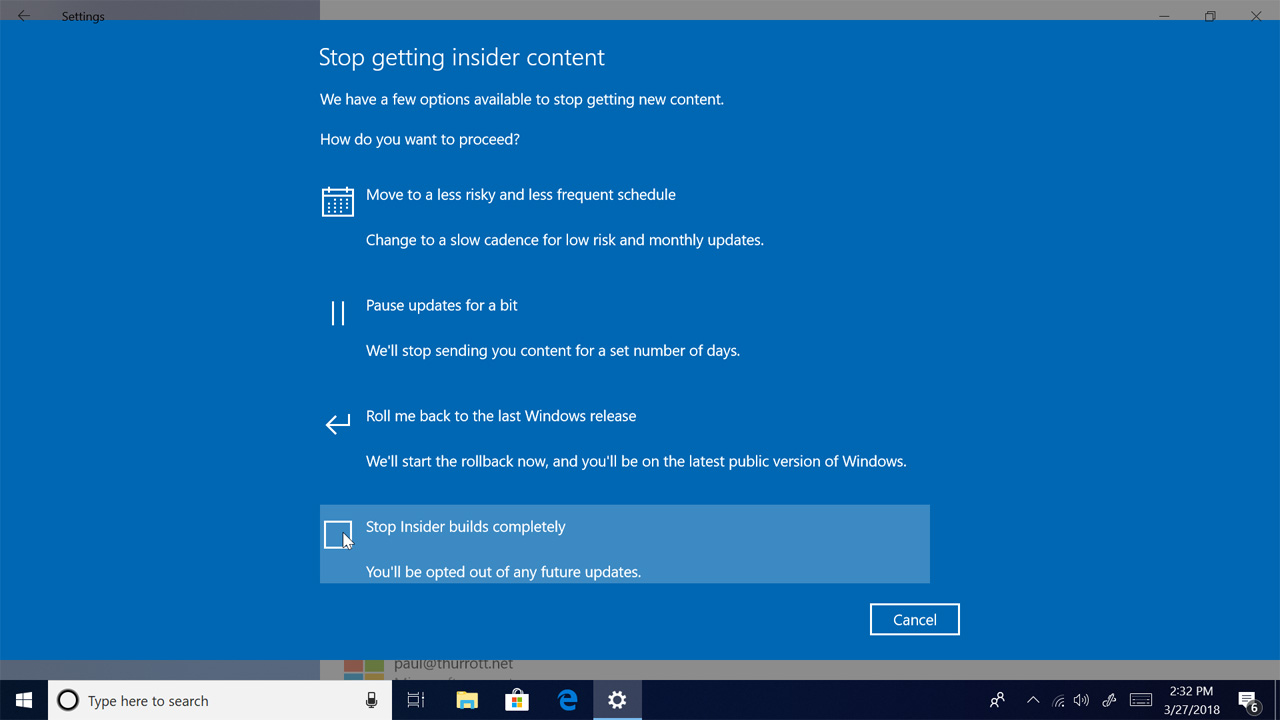 Tip: The Magic Window for Windows 10 RS4 is Here