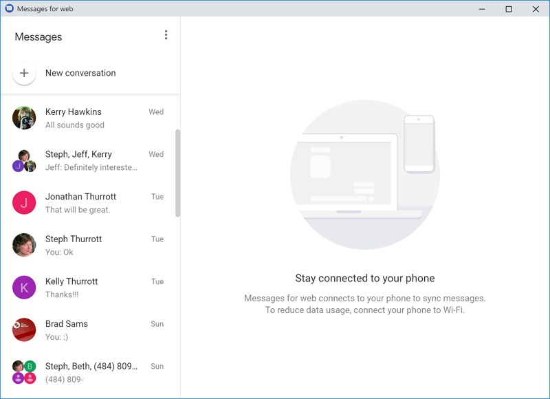 Hands-On with Google Messages for Web - Thurrott.com