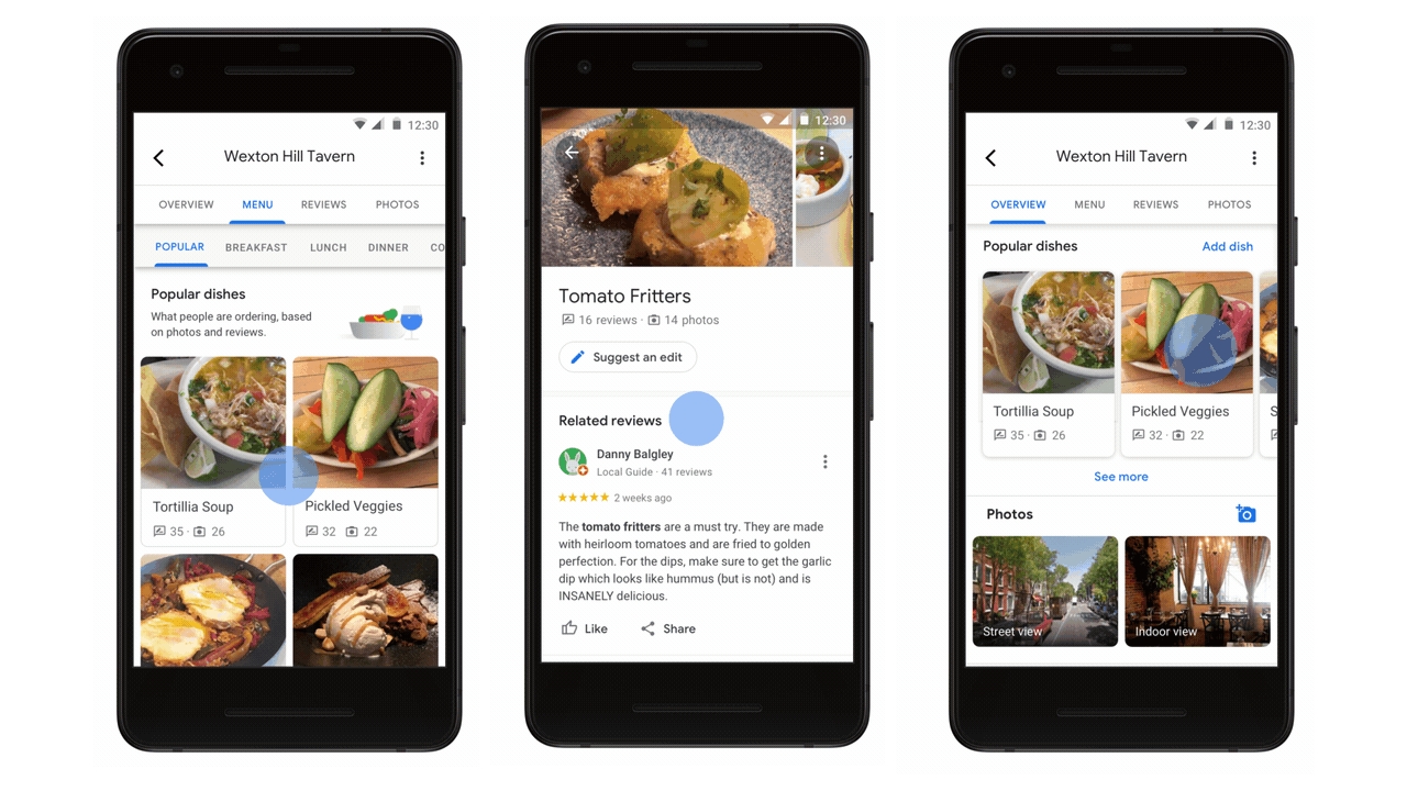 Google Maps Now Lets You Discover Popular Dishes in Restaurants