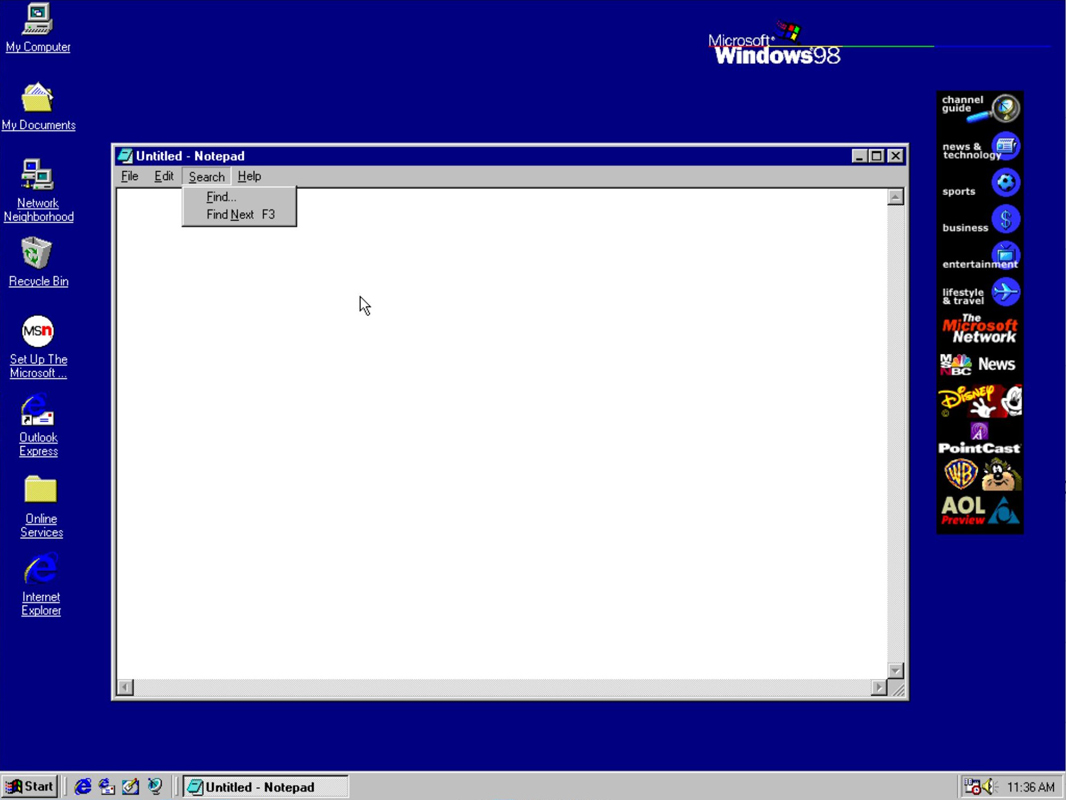 win98-notepad - Thurrott.com