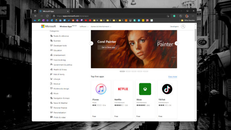 Microsoft Launches New Web Portal for its Windows App Store - Thurrott.com