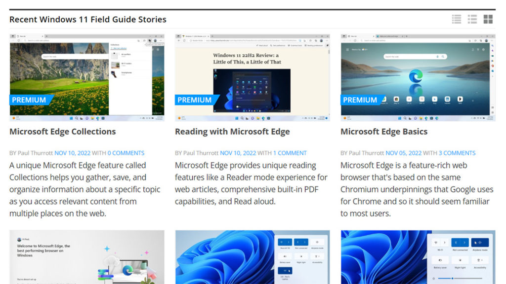 Windows 11 Field Guide Progress Report #3: eBook, New Chapters, Content ...