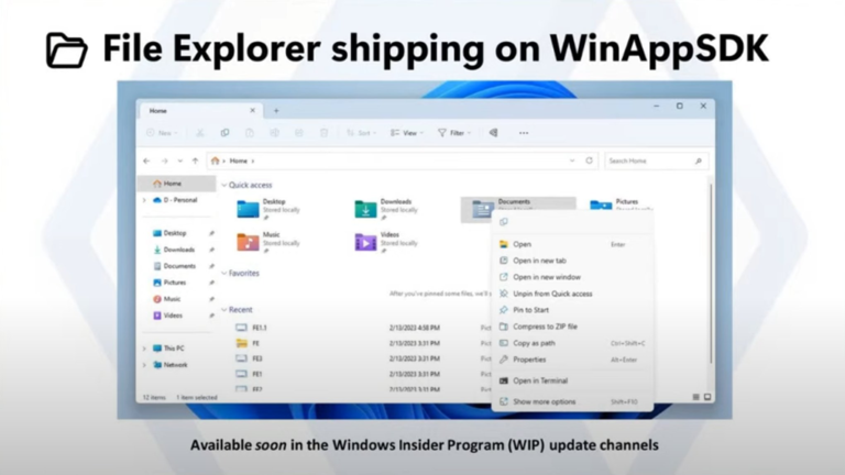 Microsoft is Moving File Explorer to the Windows App SDK - Thurrott.com