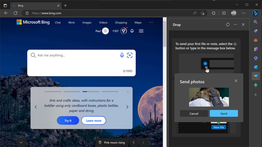 Microsoft Brings Bing Image Creator, More to Microsoft Edge - Thurrott.com
