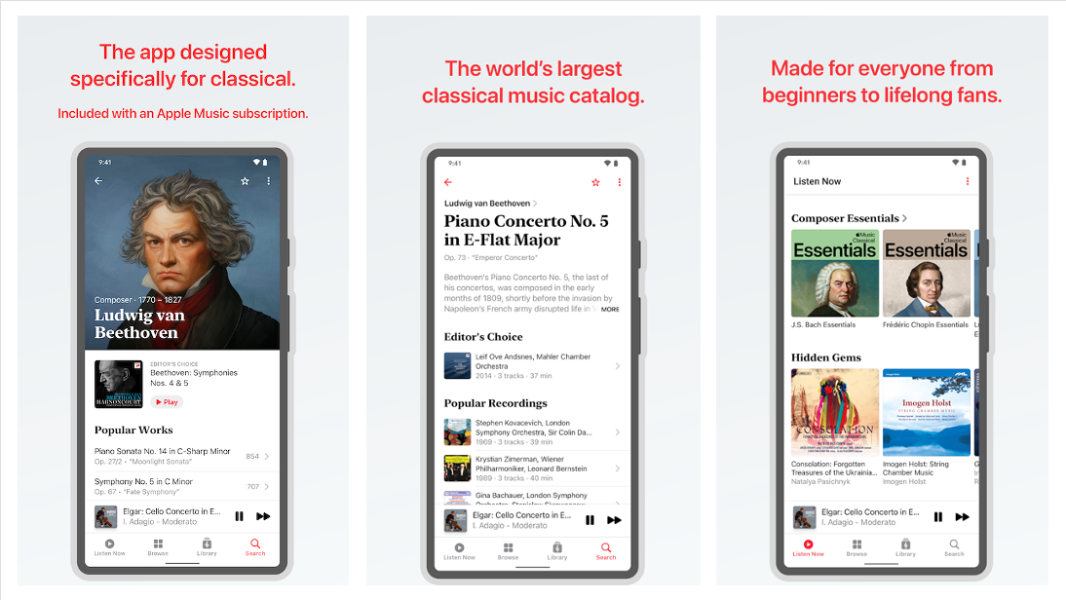 Apple Music Classical App Is Now Available On Android Apple Music Classical App Is Now Available On Android