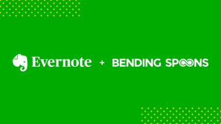 Evernote and Bending Spoons