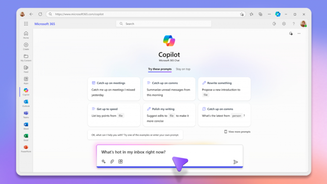 Microsoft 365 Copilot Will Launch On November 1 Microsoft 365 Copilot Will Launch On November 1