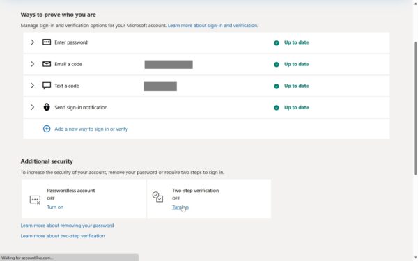 Secure Your Microsoft Account - Thurrott.com