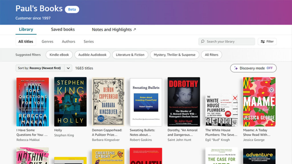 Amazon Launches Your Books, Its Goodreads Competitor - Thurrott.com