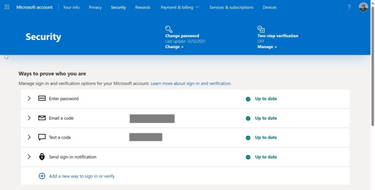 Secure Your Microsoft Account - Thurrott.com