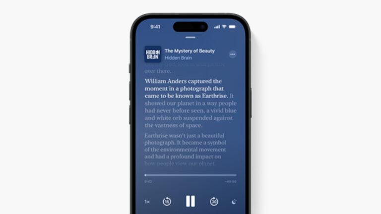 Apple Podcasts Will Provide Automatic Transcripts in iOS 17.4