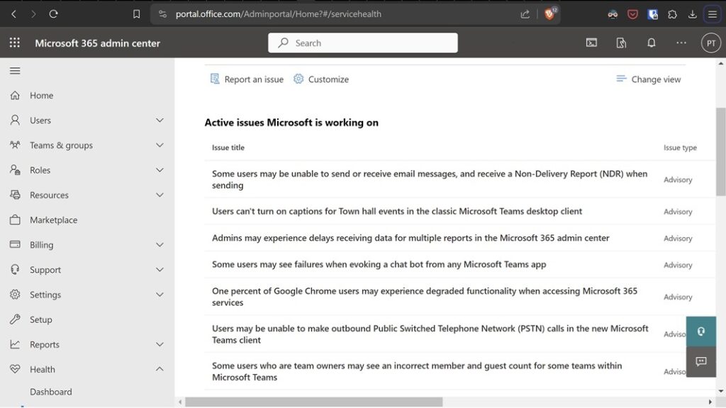 Microsoft Teams Experiences a Worldwide Outage