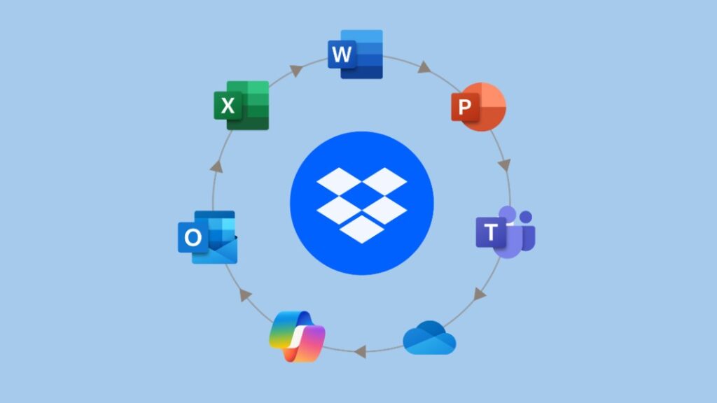 Dropbox Launches RealTime CoAuthoring and Other Microsoft 365