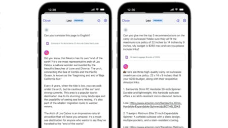 Brave Leo for iOS