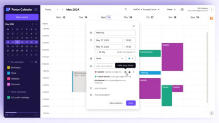 Proton Calendar