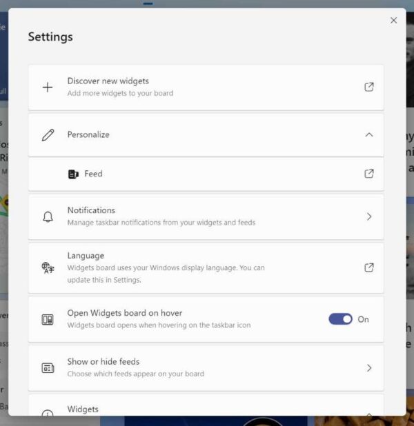 Widgets (24H2) - Thurrott.com