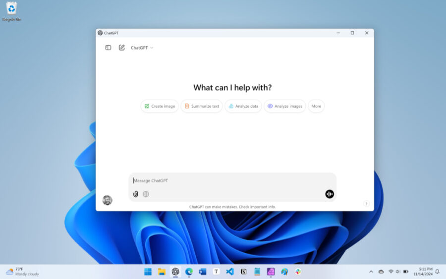 ChatGPT App is Updated on Windows and Mac - Thurrott.com