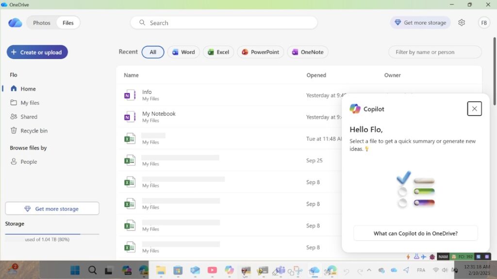 New OneDrive App for Windows With Copilot Integration and Photos ...