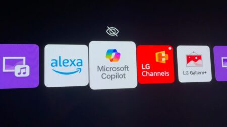 Microsoft Copilot LG TV