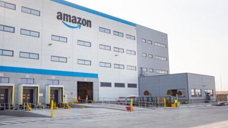 Amazon warehouse building
