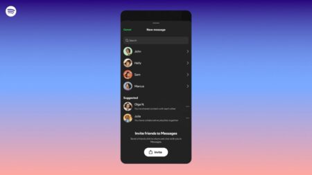 Spotify group messages