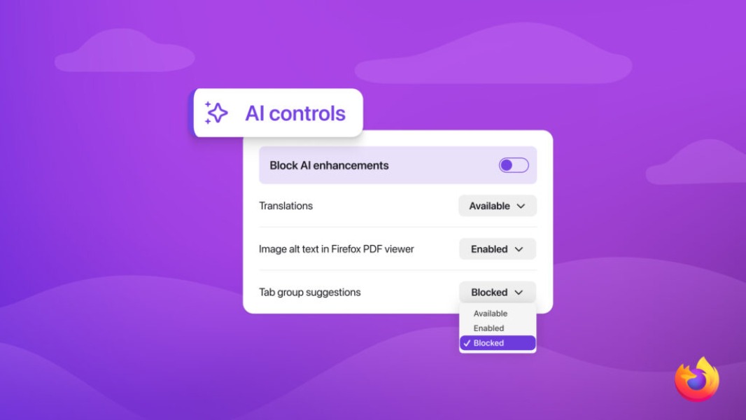 Mozilla AI controls