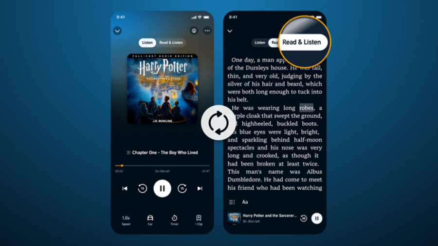 Audible Launches Immersion Reading for Deeper Kindle Integration