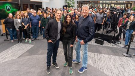 Asha Sharma Phil Spencer Matt Booty