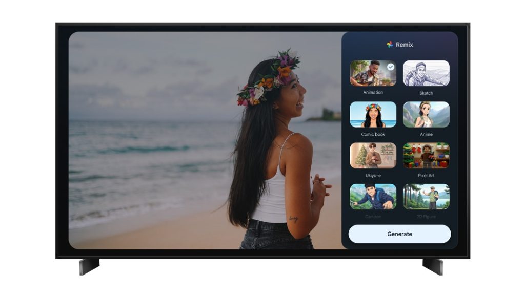 Google TV is Getting AI-Powered Photo Editing and Video Creation Features