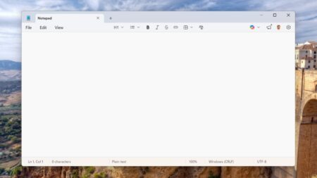 Notepad (25H2)